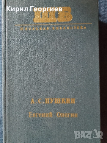 Евгений Онегин - Роман в стихах