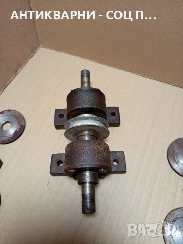 Соц Стар Малък Вал За Машини Техника Тегло 5.500кг., снимка 4 - Антикварни и старинни предмети - 52171526