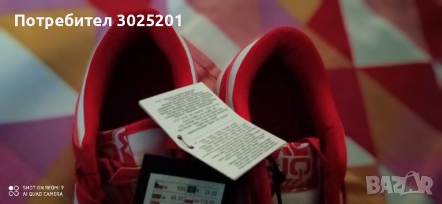 Нови! Дамски Спортни Маратонки Червено с бяло номер 38, снимка 8 - Маратонки - 43527295