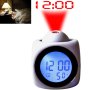 Страхотен дигитален LCD часовник и термометър с холограмна прожекция, снимка 5