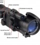 Нощен прицел YUKON NIGHT VISION Riflescope SENTINEL 3x60 L, снимка 5