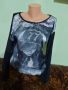 Трикотажна блуза номер L , снимка 1 - Блузи с дълъг ръкав и пуловери - 44908059