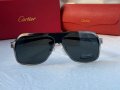 Cartier висок клас мъжки слънчеви очила с поляризация, снимка 6
