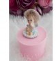 3D Момиче бебе в мидена черупка мида силиконов молд форма гипс свещ, снимка 1 - Форми - 38418105