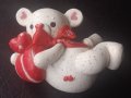 Фигурка на влюбено мече - декорация, сувенир, снимка 4