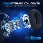 Нови Безжични геймърски слушалки 2.4GHz Bluetooth 50mm 50 часа за игри, снимка 3