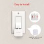 SwitchBot интелигентен бутон за превключване,без окабеляване, Bluetoothсъвместим с Alexa,Google Home, снимка 3