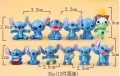Комплект фигурки за торта Лило и Стич, пластмасови фигурки Lilo and Stitch , снимка 7