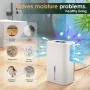 Влагоабсорбатор 2,7 литра / Обезвлажнител За Малки Помещения до 30 кв., снимка 7