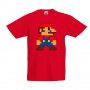 Детска тениска Супер Марио Mario 8-bit, снимка 3