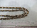 Синджир имитационна бижутерия - 33 гр., снимка 3