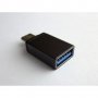 OTG преходник за захранване USB-А 3.0(ж)/TYPE-C(м), снимка 1 - USB кабели - 33233700