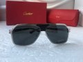 Cartier висок клас мъжки слънчеви очила с поляризация, снимка 3