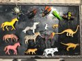  Колекция от 18 Гумени играчки животни, снимка 1
