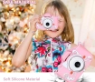 X11s Дигитална Камера 2.0mp За Деца Със Силиконов Калъф - Син, Розов, снимка 3