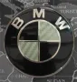 4 бр. Капачки за джанти BMW Carbon Design Black White 68мм, снимка 1