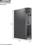 Компютър Lenovo M92 TINY I5-3470T 8GB 128GB SSD с Windows 10 / 11 PRO, снимка 4