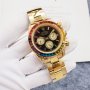 Mъжки часовник Rolex Daytona Cosmograph Rainbow Gold с автоматичен механизъм, снимка 2
