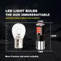 Led крушки BA15S 1156 P21W/ BAY15D 1157 P21/5W (CANBUS), снимка 6