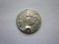 монета 20 чентизими 1910 година, снимка 6