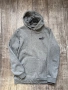 Ново wow сива оригинална маркова качулка сива  суичър ватирана блуза худи Puma Пума, снимка 2