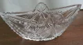 кристална купа лодка фруктиера, снимка 2