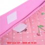 Сгъваем органайзер за бельо и чорапи, кутии с капак - розов - код РОЗОВИ 2550, снимка 8