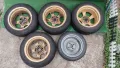 Джанти 7Jx15H2 4x100(PCD), д.ц.о 57.1мм с гуми 195/55 R15, плюс резервна гума!, снимка 2