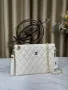 Chanel Дамска Кожена Чанта Шанел - Налични Различни Цветове Код E53, снимка 5