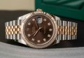 Rolex Datejust 41 Gold/Steel (ORIGINAL) Chocolate Diamond Dial Jubilee - Ref: 126331, снимка 8