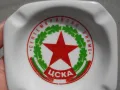 БЪЛГАРСКИ ПОРЦЕЛАНОВ ПЕПЕЛНИК ЦСКА , снимка 3