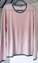 Луксозна розова блуза ALBA MODA коприна и кашмир, снимка 2