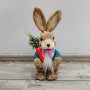 4402 Декоративен великденски заек за украса и декорация, 27 см, снимка 3