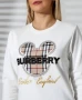 Бяла Памучнa блузa Burberry, снимка 1