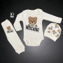 бебешки комплект moschino burberry , снимка 8