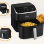 Midea Air Fryer MAD55000ADK – 5L въздушен фритюрник за здравословно и бързо готвене, снимка 4
