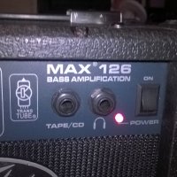 ПОРЪЧАНО-peavey max 126 guitar amplifier-trans tube-внос швеицария, снимка 7 - Китари - 26496552