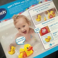 VTech Пате сензорна играчка за вана със светлини и музика за малки деца, снимка 4 - Музикални играчки - 43948834