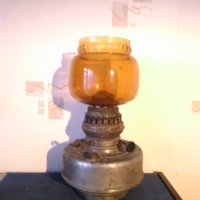Газена лампа,огромен уникален модел на ,,R.DITMAR- WIEN".  Бронзова., снимка 1 - Антикварни и старинни предмети - 40741311