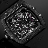 Мъжки луксозен часовник Hublot Spirit of Big Bang Tourbillon Carbon Limited Edition , снимка 2 - Мъжки - 36619117