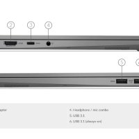 Lenovo ThinkBook 13s Intel i5-10210U, 16GB DDR4, 256GB SSD, 13.3, снимка 7 - Лаптопи за работа - 43677394