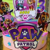 Картонена торта Скай от Пес патрул , снимка 1 - Други - 38496418
