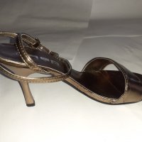 Нови елегантни сандали с цвят старо злато, номер 36 в Сандали в гр. Варна -  ID36915140 — Bazar.bg