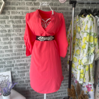 Нови дамски цветни лятни рокли, снимка 15 - Рокли - 40981934