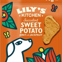 Lily's Kitchen Натурални лакомства за кучета със сладък картоф и джакфрут(8 x 70 g), снимка 1 - За кучета - 43961211