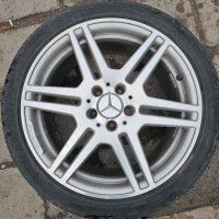 Mercedes AMG спорт пакет 18 инча джанти с гуми, снимка 12 - Гуми и джанти - 43949918