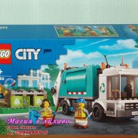Продавам лего LEGO CITY 60386 - Камион за рециклиране, снимка 1 - Образователни игри - 39293178
