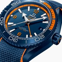 OMEGA SEAMASTER PLANET OCEAN 600M 45.5 MM, BLUE CERAMIC, снимка 1 - Мъжки - 43518151