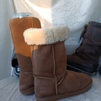 UGG® аналог = BJORNDAL® original, 💯% естествена кожа,естествен велур, естествена вълна 40/60, снимка 1 - Мъжки ботуши - 43561884