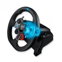 Волан, Logitech G29 Driving Force Racing Wheel, PlayStation 4, PlayStation 3, PC, 900° Rotation, Dua, снимка 6 - Аксесоари - 38486110